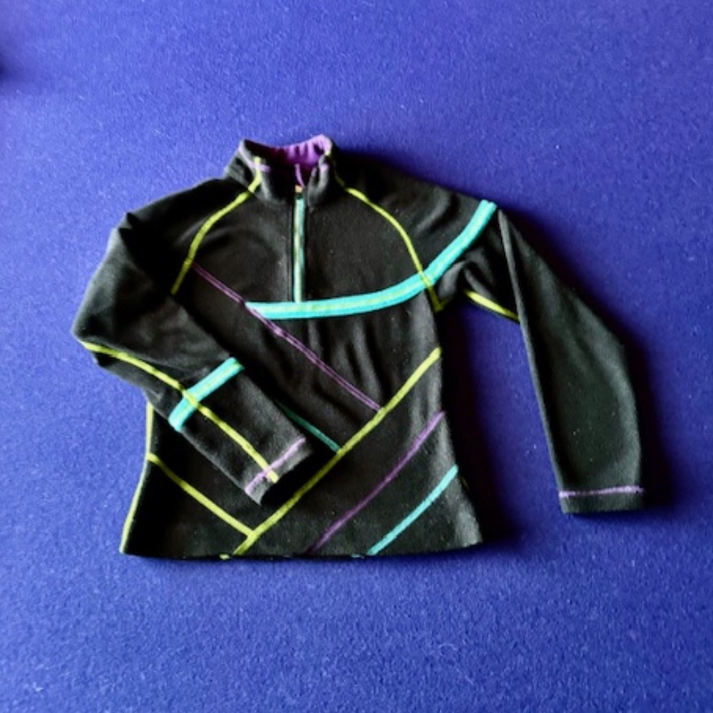 Obermeyer Long Sleeve 1/4 Zip Ski/Snow Pullover Girls Size S